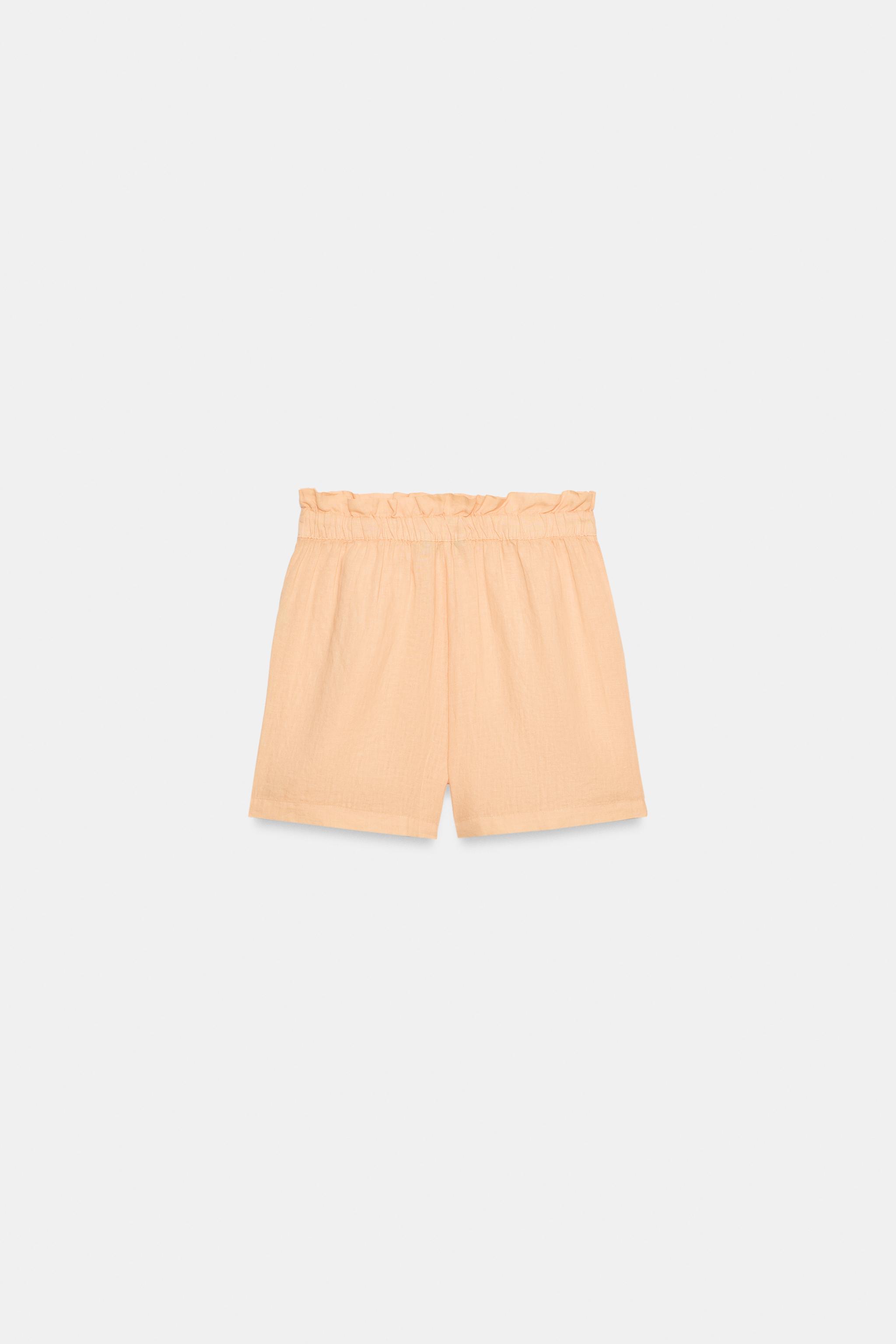 100% LINEN SHORTS ZW COLLECTION